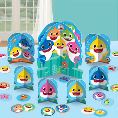 Baby Shark Table Decorating Kit Auckland